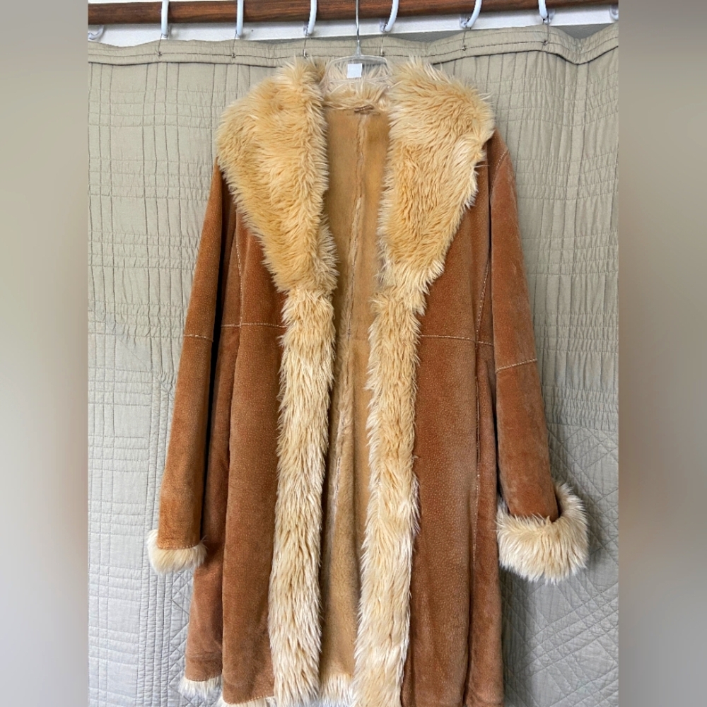 Wilson Leather Penny Lane Teddy Coat